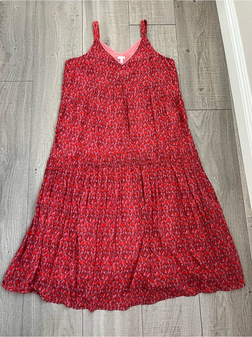 Joie Tiered Sleeveless Cotton Maxi Dress Size XL